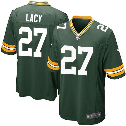 Youth Limited Eddie Lacy Nike Jersey Green Home - #27 NFL Green Bay Packers